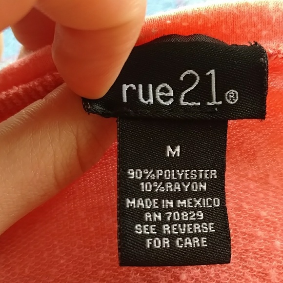 Pink Rue21 Sweatshirt - Picture 3 of 4